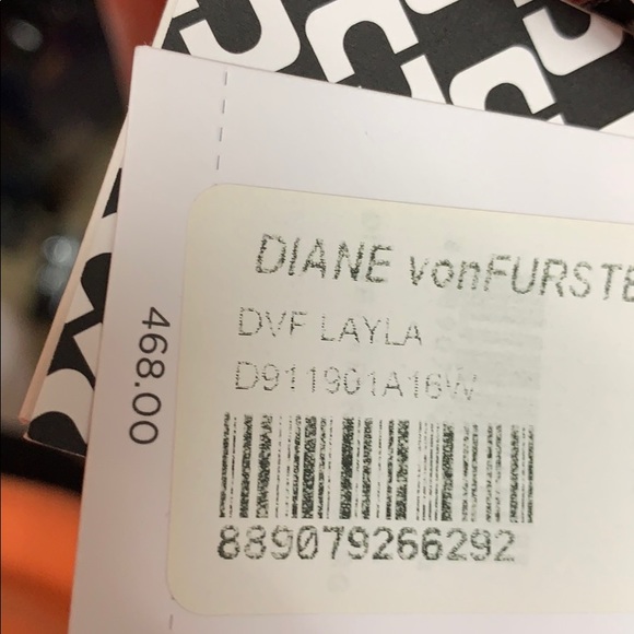 NWT DVF Layla dress - Picture 8 of 8